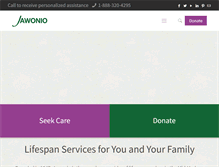 Tablet Screenshot of jawonio.org